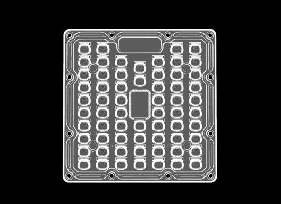 IP66 waterdichte Multi Geleide de Lens Symmetrische Vormen van 50W