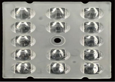 Ultra Brede Lichte Distributie LEIDENE Lensserie 14 in 1 Type 5 voor Parkerenverlichting