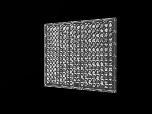 het LEIDENE van 500W IP66 Stadion steekt Materiaal van Lens het Asymmetrische PC met Geometrisch Oppervlakteontwerp aan