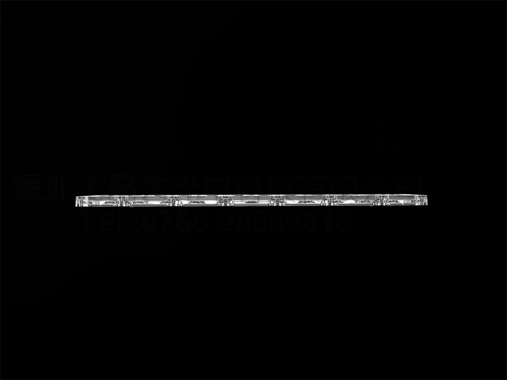 Zeer efficiënte LED-straatverlichtingslens met brede stralingshoek SMD7070 22IN1 TYPE3-lens