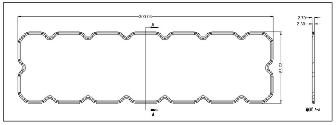 Zeer efficiënte LED-straatverlichtingslens met brede stralingshoek SMD7070 22IN1 TYPE3-lens