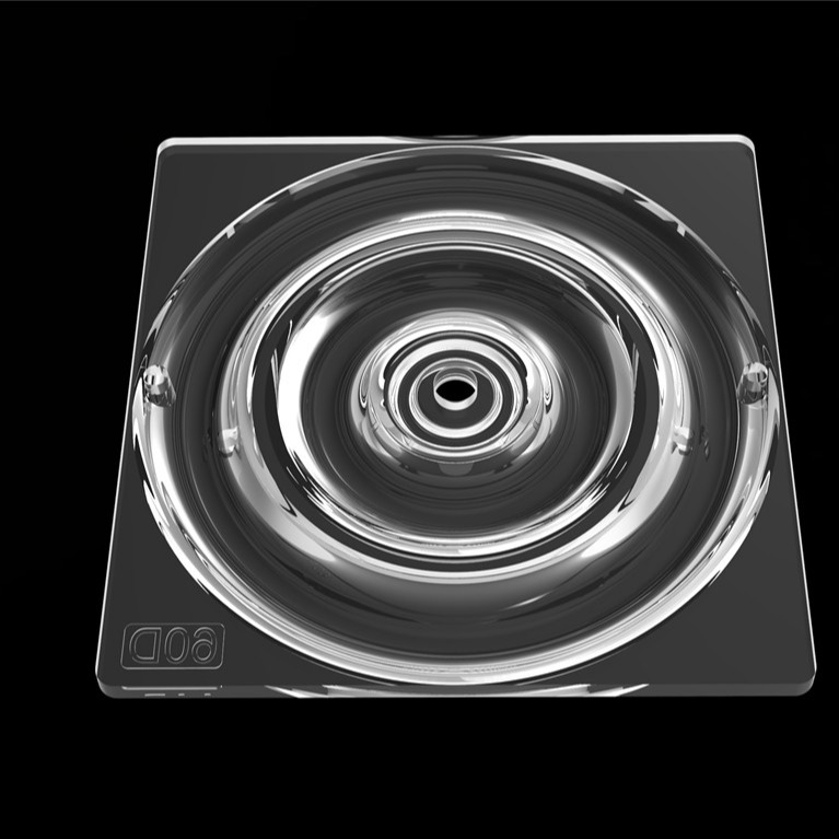 SMD 2835 PC 60 Grade 2 Ring LED Street Light Lens met uitstekende lichtverdeling