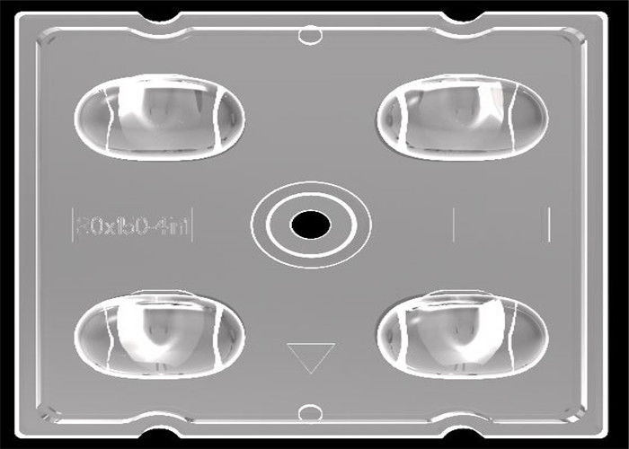 120 Graadsmd LEIDEN Lens Symmetrisch Ontwerp Geen Om het even welk Mercury voor Meerpaallicht 3535