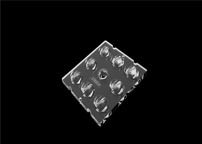 50*50mm Afmetings LEIDENE Spaanderlens, LEIDENE van de Straatlantaarn Brede Hoek Lens met CREE XTE