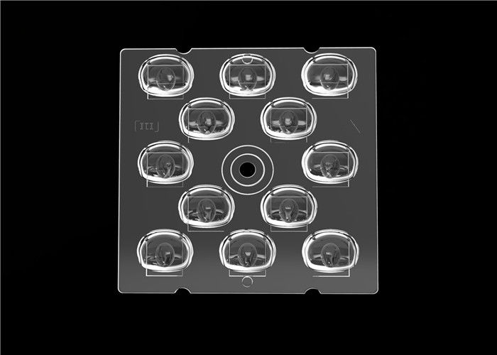 3030 Brede de Hoek LEIDENE van SMD Lens, Optische Vierkante LEIDENE Lens voor Openluchtverlichting