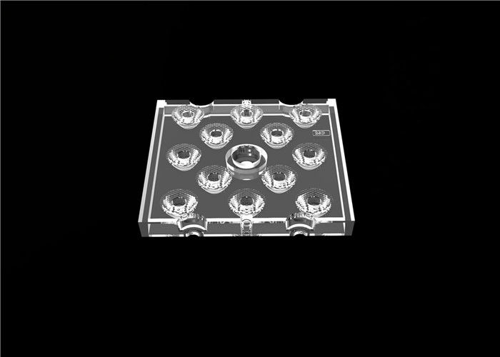 Openlucht Hogere Lumen LEIDENE Multilens, 12 in 1 Vierkante LEIDENE Lens met PCB-Raad
