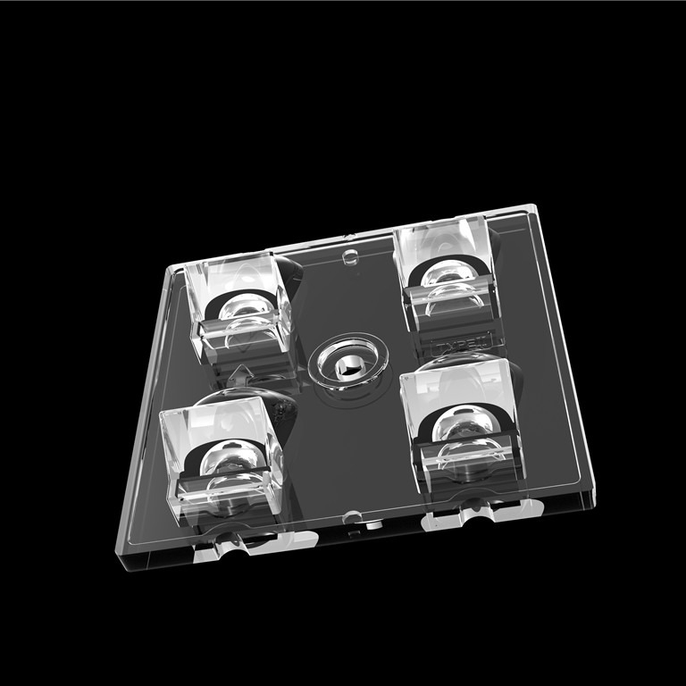 2*2 5050LED-chips High Efficiency LED Stadium Lighting Lens voor sportvelden/vierkante verlichting/tunnellamp