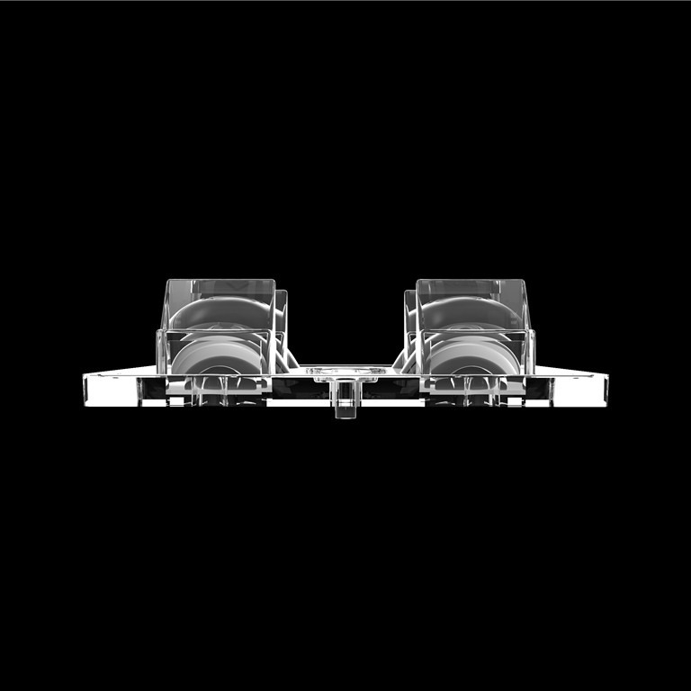 2*2 5050LED-chips High Efficiency LED Stadium Lighting Lens voor sportvelden/vierkante verlichting/tunnellamp