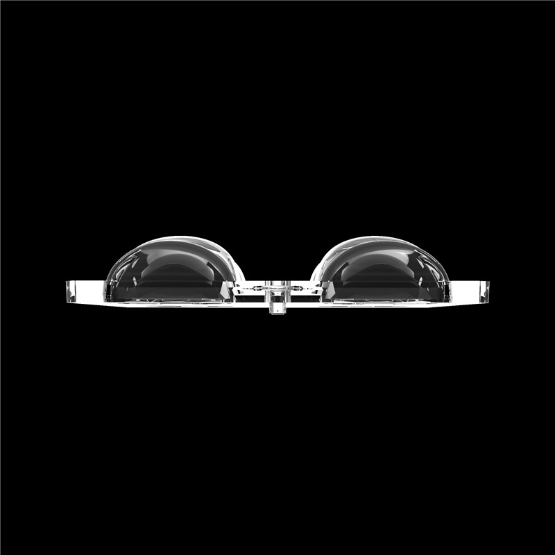 Gepolariseerd 60 graden 2*2 Multi-Lens Hoog Transmittance 50*50mm Voor LED Track And Field Stadium Lighting