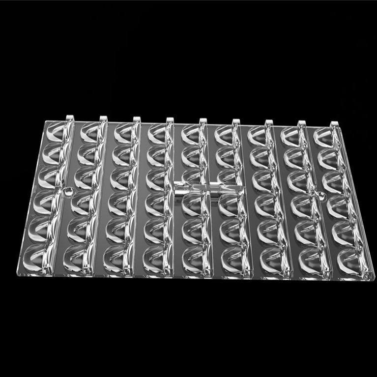 PC LED-stadionverlichting met 3030 Chips 54 LED-lens, plastic led-optic voor tunnelverlichting / veldverlichting / straatverlichting /