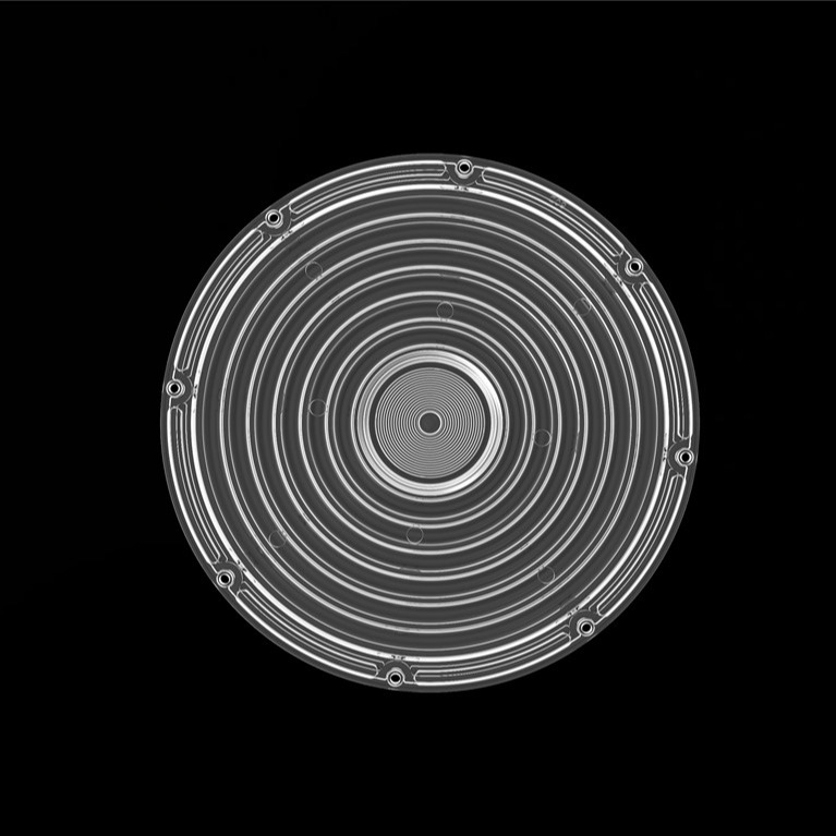 UFO-lens 90 graden mm Diameter Ronde module lens voor High Bay Light / 2835 3030 PC LED-lens