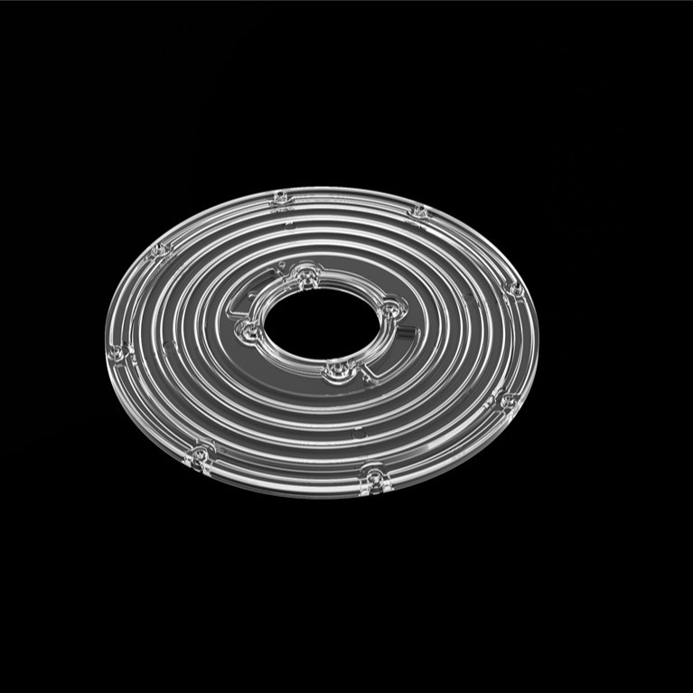 206mm Diameter Ronde Module Lens voor High Bay Light UFO Lens 90 Degree φ206mm PC LED Lens