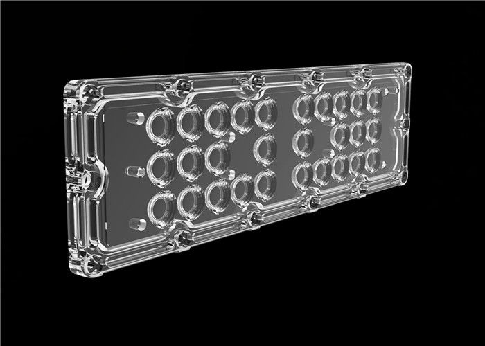 Groeperen de Materiële LEIDENE van PMMA/van PC Lichte Lens Hoge Lichtstromen zich met PCB-Raad/Houders
