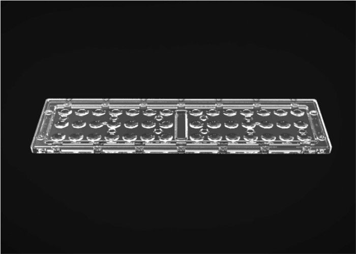 Asymmetrische 42 in 1 LEIDENE Straatlantaarn passen Afmeting van de Uitrustingen de Optische Lens L236*W70mm retroactief aan