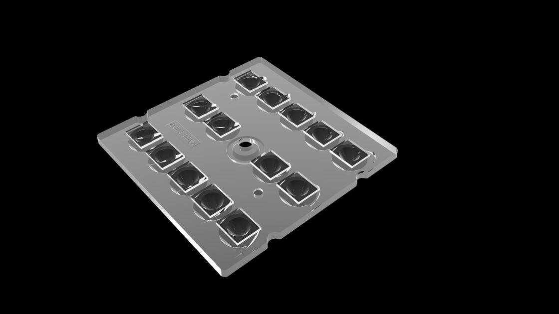 Ultra Brede Lichte Distributie LEIDENE Lensserie 14 in 1 Type 5 voor Parkerenverlichting