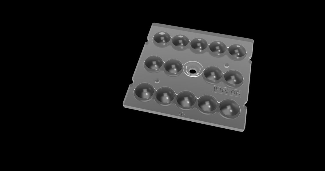 14 in 1 PMMA-Optica voor LEIDENE Verlichting, 90 Graad LEIDENE Lensserie voor Tunnelverlichting