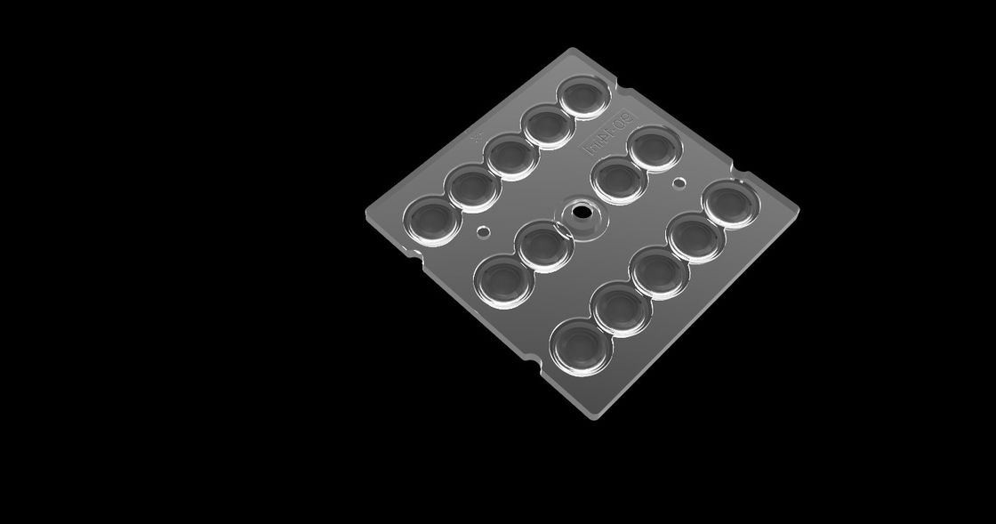 14 in 1 PMMA-Optica voor LEIDENE Verlichting, 90 Graad LEIDENE Lensserie voor Tunnelverlichting